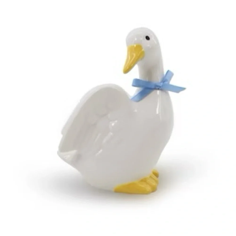 Ceramic white Ducks “Large Set of 3”